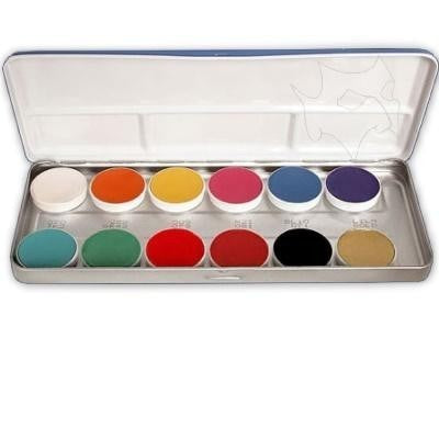 Aquacolor Profi Palette 12 Farben FP