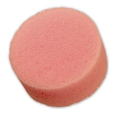 Makeup sponge round fine pored