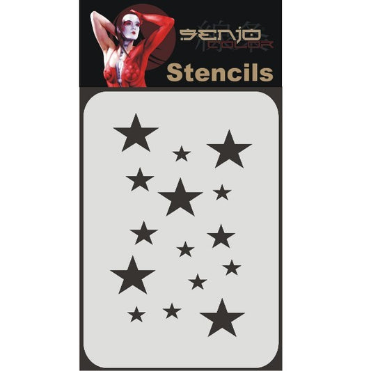 Airbrush example painting stars