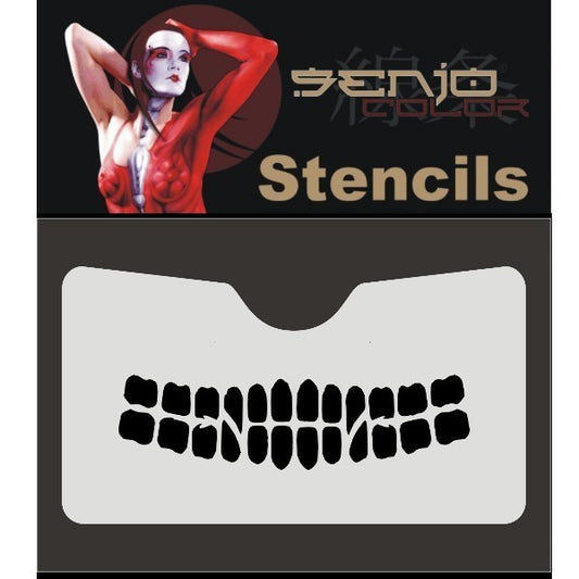 FaceArt Stencil - Teeth 2