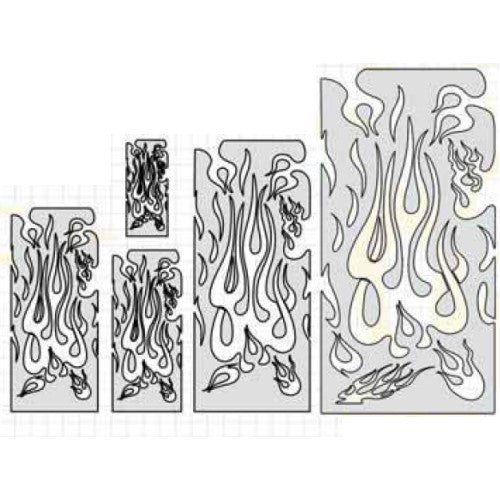 Stencil Artool Flame Master Set