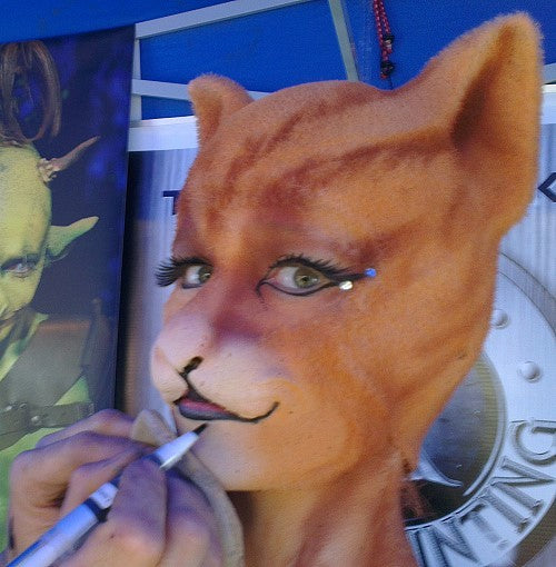 Senjo-Color Face- & Body-Liner Anwendungsbeispiel 4