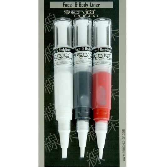 Senjo-Color Face- & Body-Liner 3er Set