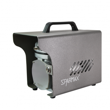 Airbrush Kompressor Sparmax Zeta 16L mit Smart Stopp