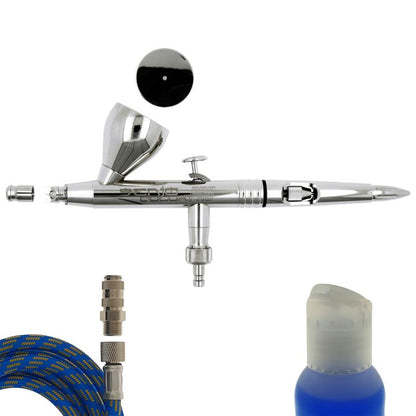 Airbrush Set Senjo Pro mit Schlauch und Reinigerflasche