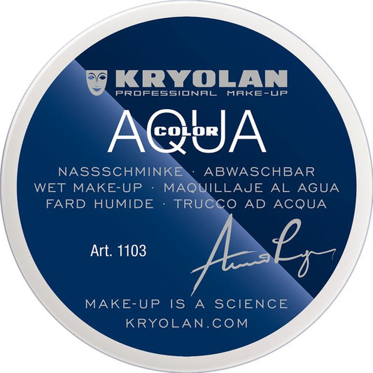 Aquacolor Naßschminke Dose 55ml  Kryolan
