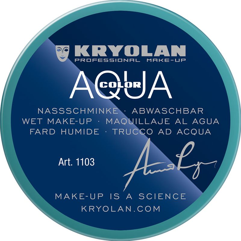 Aquacolor Naßschminke Dose 55ml  Kryolan - TK2