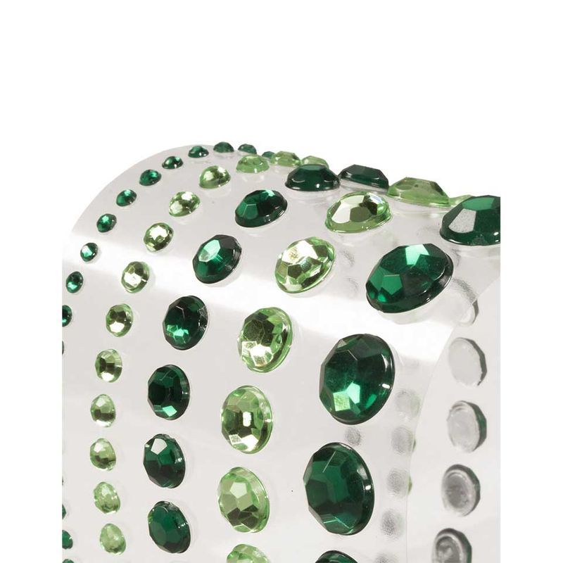 Body Jewels Set Selbstklebend grün