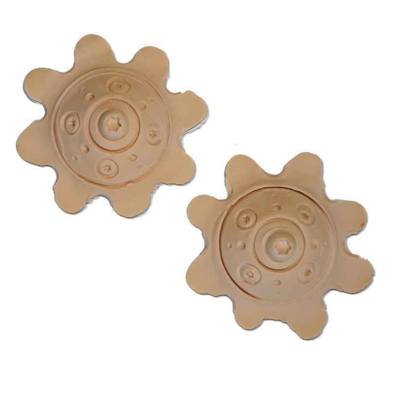 Latex Applikation Nippelcover Brustteil Steel Punk 1 zum ankleben