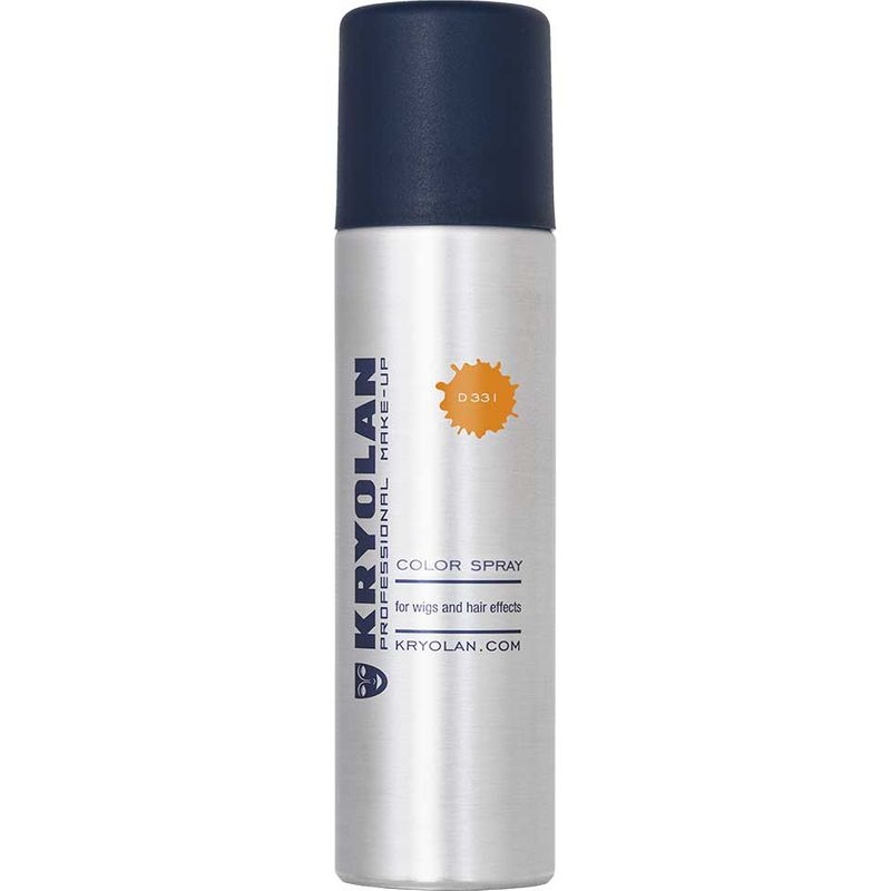 Color Haar Spray Kryolan - orange, D331