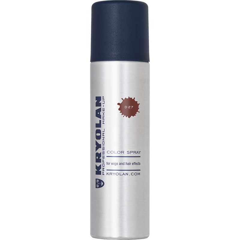 Color Haar Spray Kryolan - titian red, D27