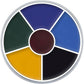 Cream Color Circle Wheel - Black Eye 2
