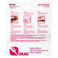 DUO Wimpernkleber 14g hell, Verpackungsrückseite