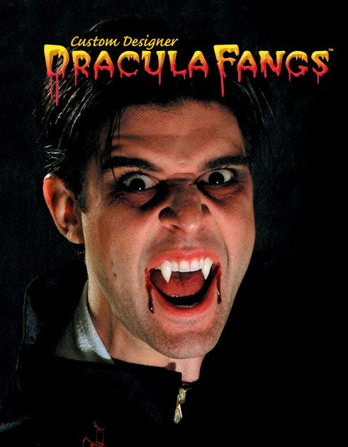 Dracula Fangs medium Anwendungsbeispiel