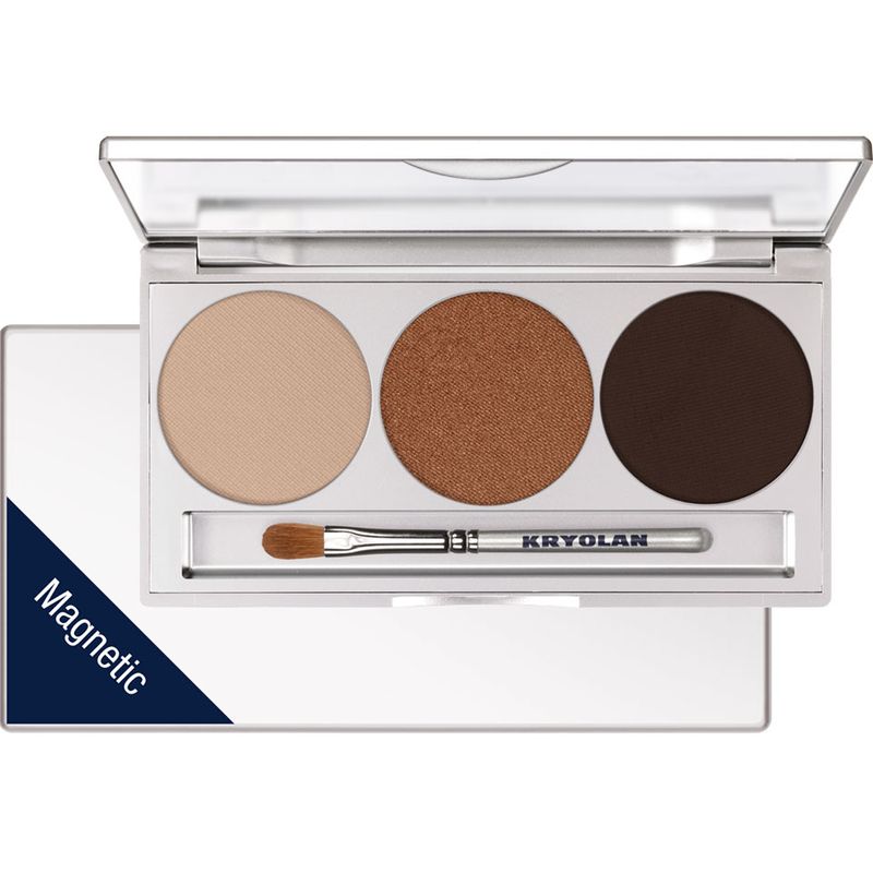 Eye Shadow Trio Set Kryolan - Smokey Collection (Magnetisch)