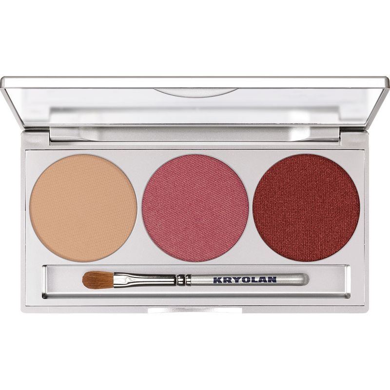 Eye Shadow Trio Set Kryolan - Smokey Collection (Magnetisch) - Smokey Rust