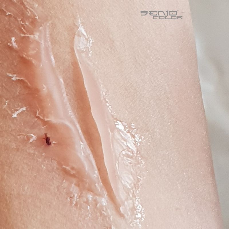 FX Wound Effect Wax Senjo Color Application Scar Step 1