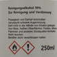 Isopropanol 99,9% 250ml 2 Propanol Reinigungsalkohol Isopropylalkohol