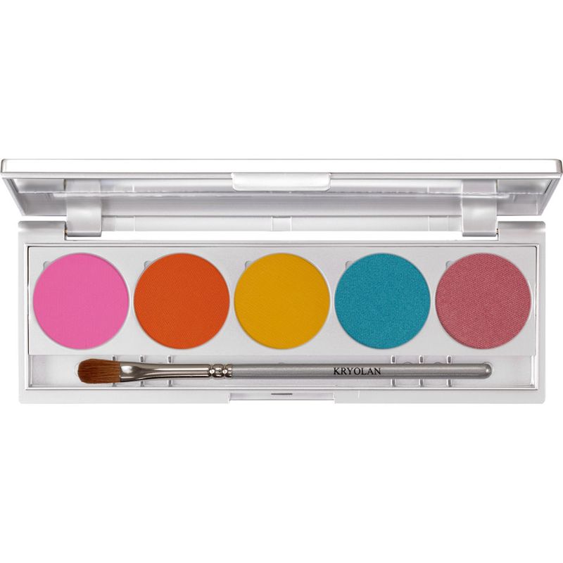 Kryolan Eye Shades 5er Palette - Dubai