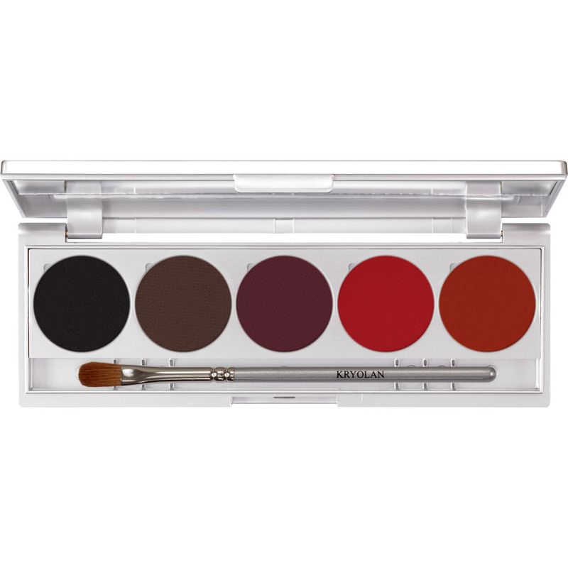 Kryolan Eye Shades 5er Palette - Jeddah