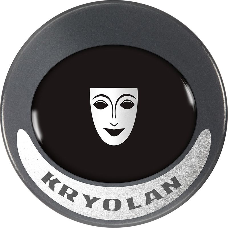 Kryolan Ultra Foundation Cream Make up Dose 15g - black
