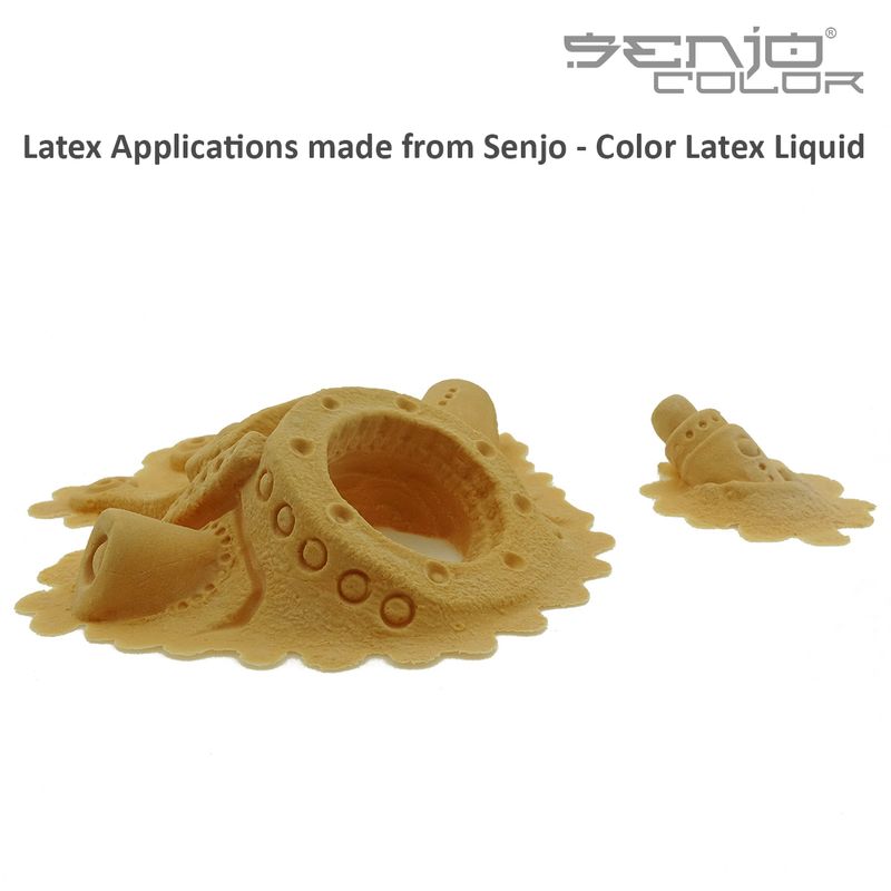 Latex Teil aus Senjo Color Latex Liquid gefertigt