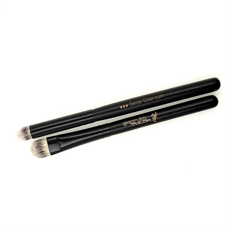  MakeUp Lippen und Concealer Pinsel Set 2tlg