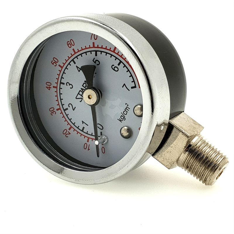 Pressure gauge 0-7 bar with 1/8 inch male Sparmax 2