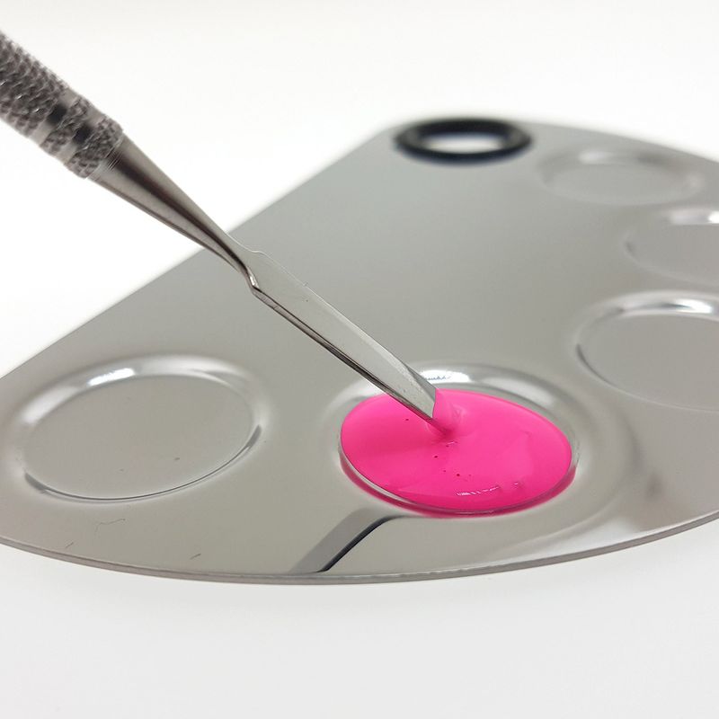 Mischplatte MakeUp und FX mit Spatel Set Detailansicht