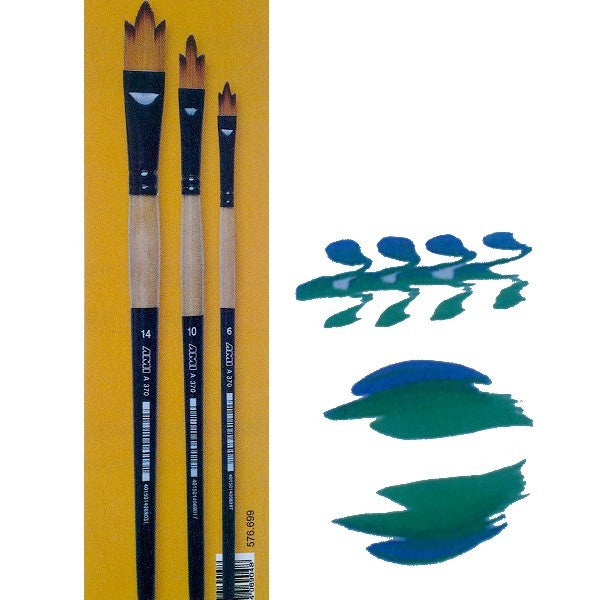 Pinselset A05 Synthetic Katzenzunge 4er Set 1