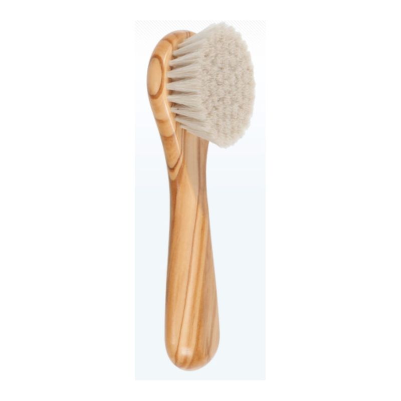 Round powder brush goat hair 1