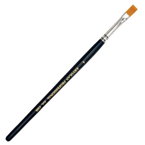 Makeup brush synthetic fiber wide size 8