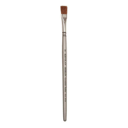 Schminkpinsel breit, pure sable Größe 16