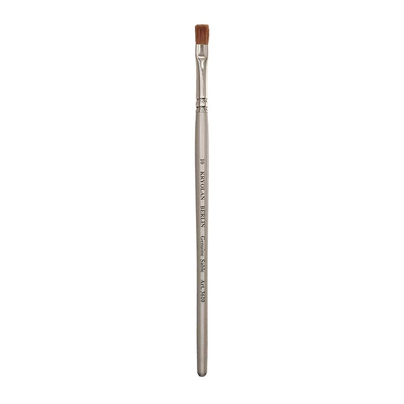 Schminkpinsel breit pure sable Größe 10