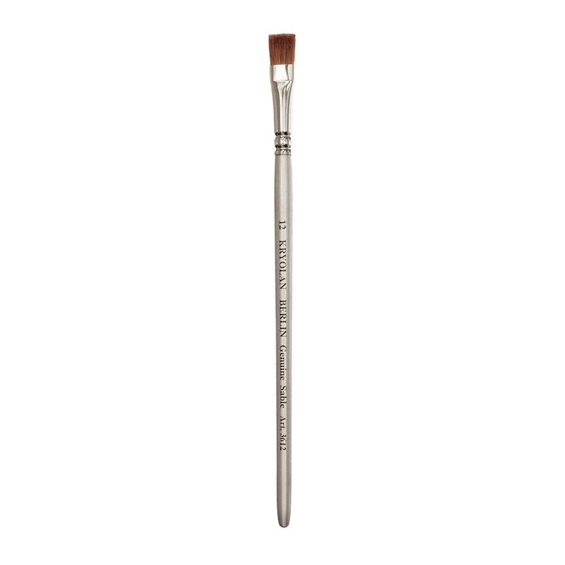 Schminkpinsel breit pure sable Größe 12