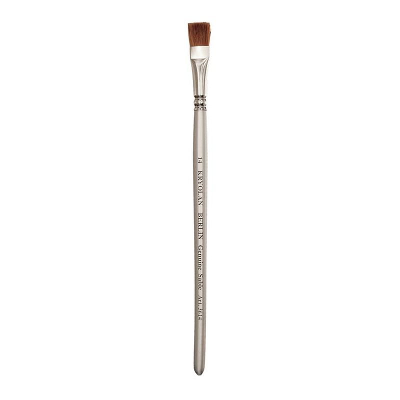 Schminkpinsel breit pure sable Größe 14