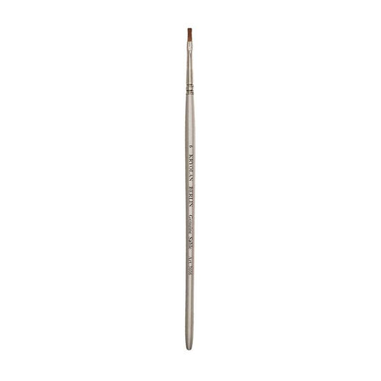 Schminkpinsel breit pure sable Größe 6