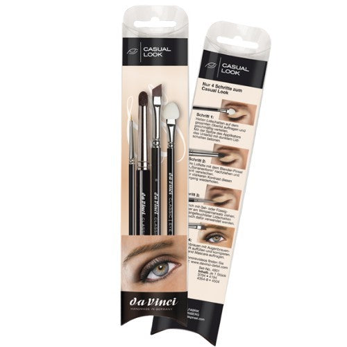 Make-up brush set Casual Look 4801 daVinci