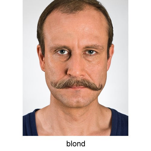 Schnurrbart Nr.5 blond