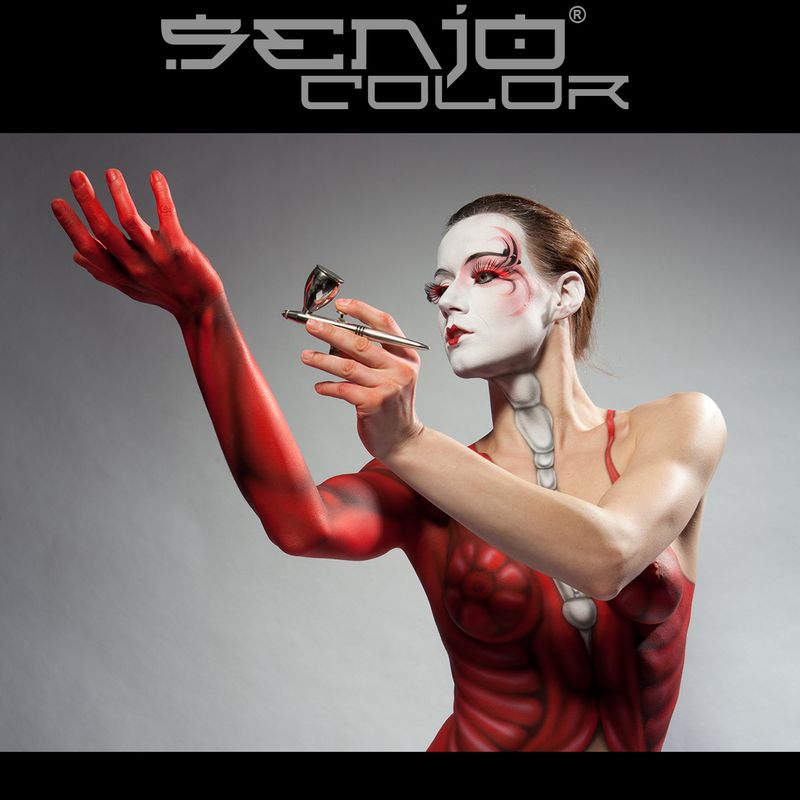 Senjo Color BASIC Bodypainting Farbe im Set 5x 15ml