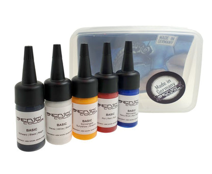 Airbrush Bodypainting Farbe 15ml mit Etui von Senjo Color im Set