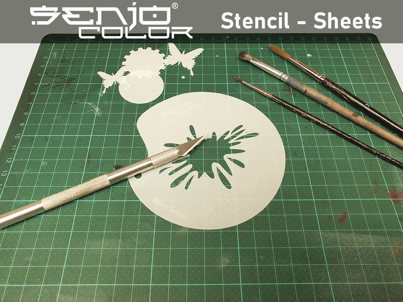 Senjo stencil film 190µ 25 sheets DIN A4