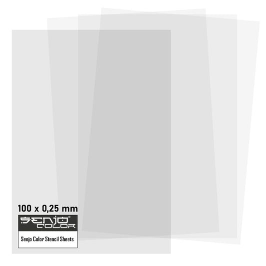 Senjo Schablonenfolie 250µ 100 Bogen A4