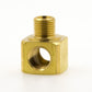 T Screw-in manifold 2x1/8" IG 1x AG brass