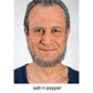 Full beard grey mottled